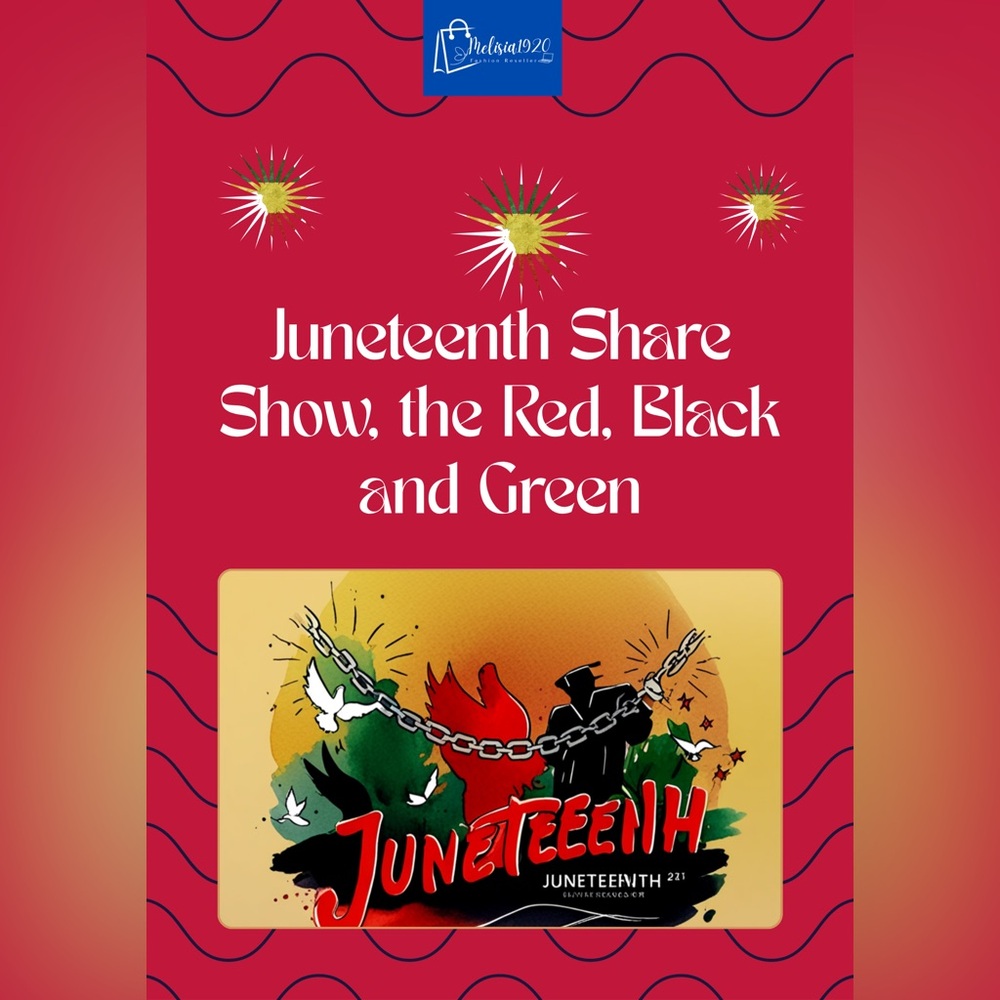 ❤️🖤💚 Juneteenth Share Show- share your red, black and green items ❤️🖤💚